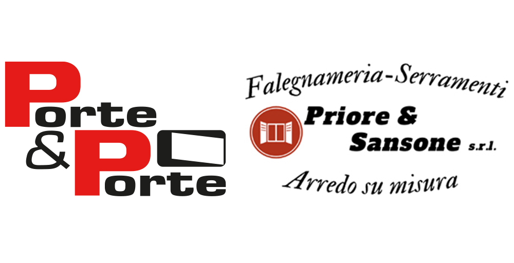 Logo porte e porte doppio
