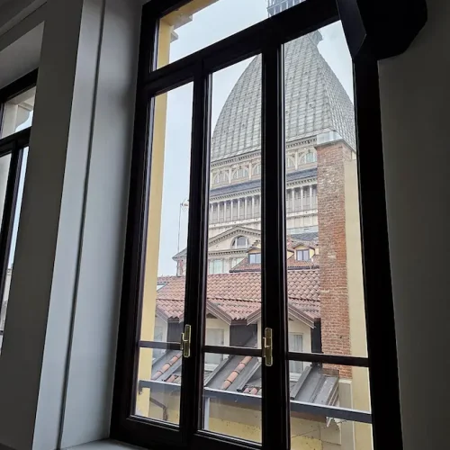 aula studio palazzo venturi, vista mole antonelliana