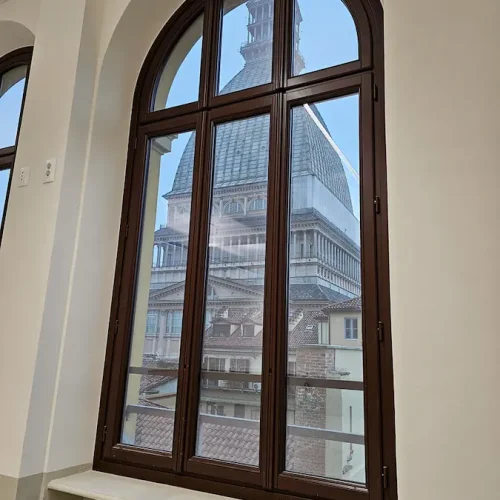 aula studio palazzo venturi, nuovi infissi